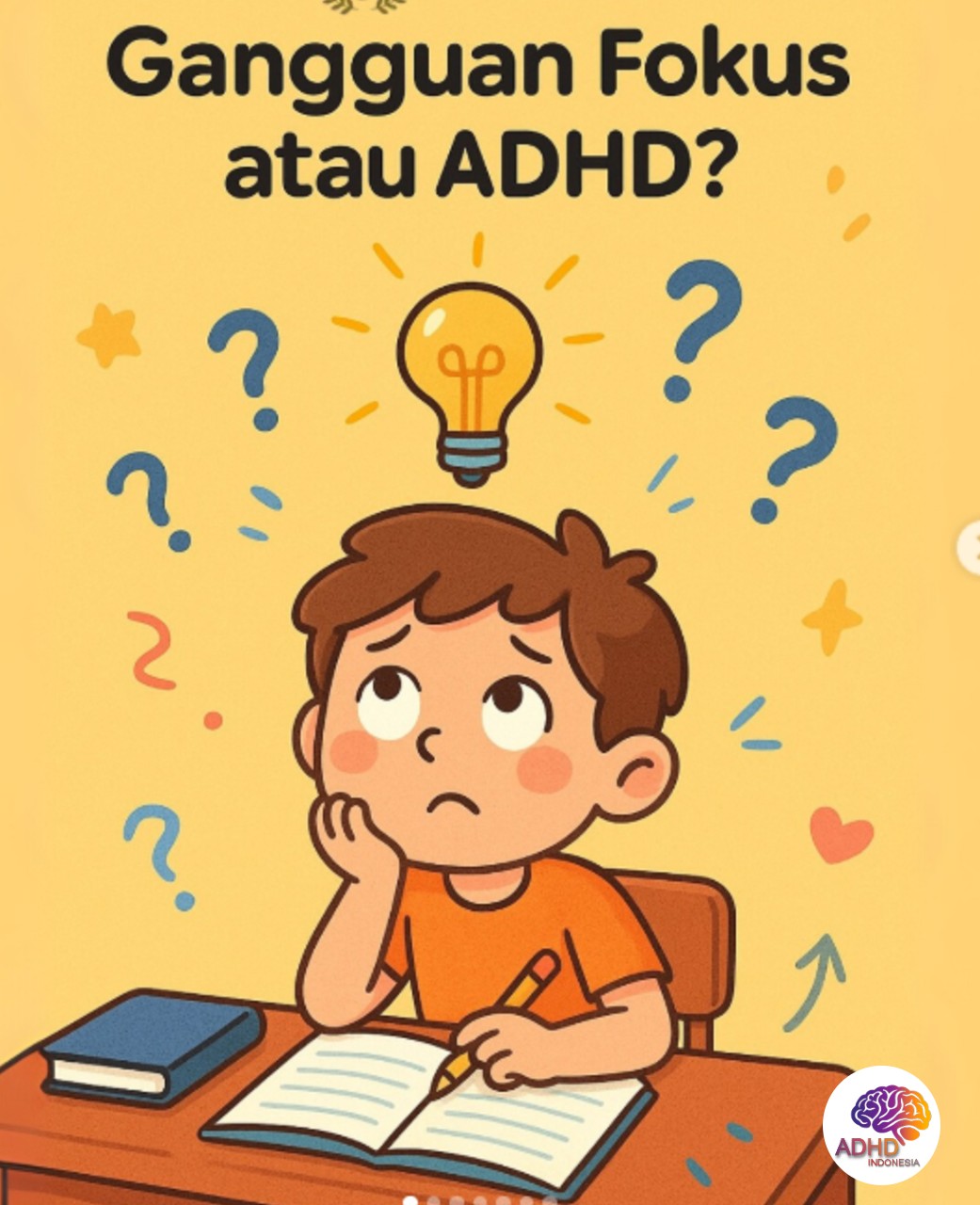 ADHD dan Kesulitan Fokus Anak: Edukasi untuk Keluarga di Kabupaten Malinau