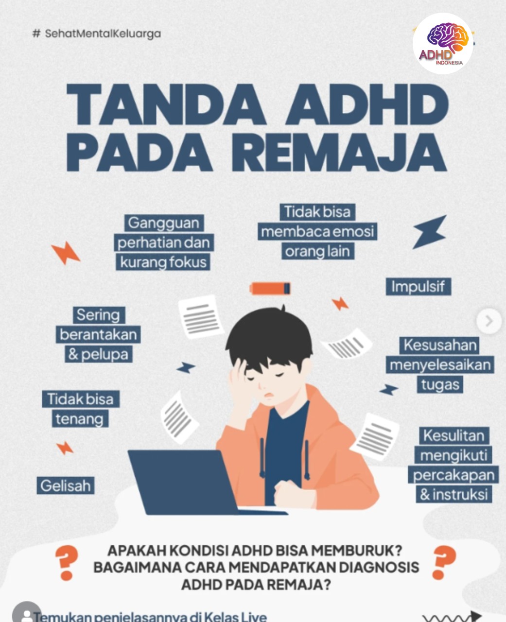Screening ADHD Non-Diagnostik: Edukasi Awal bagi Orang Tua di Kabupaten Malinau