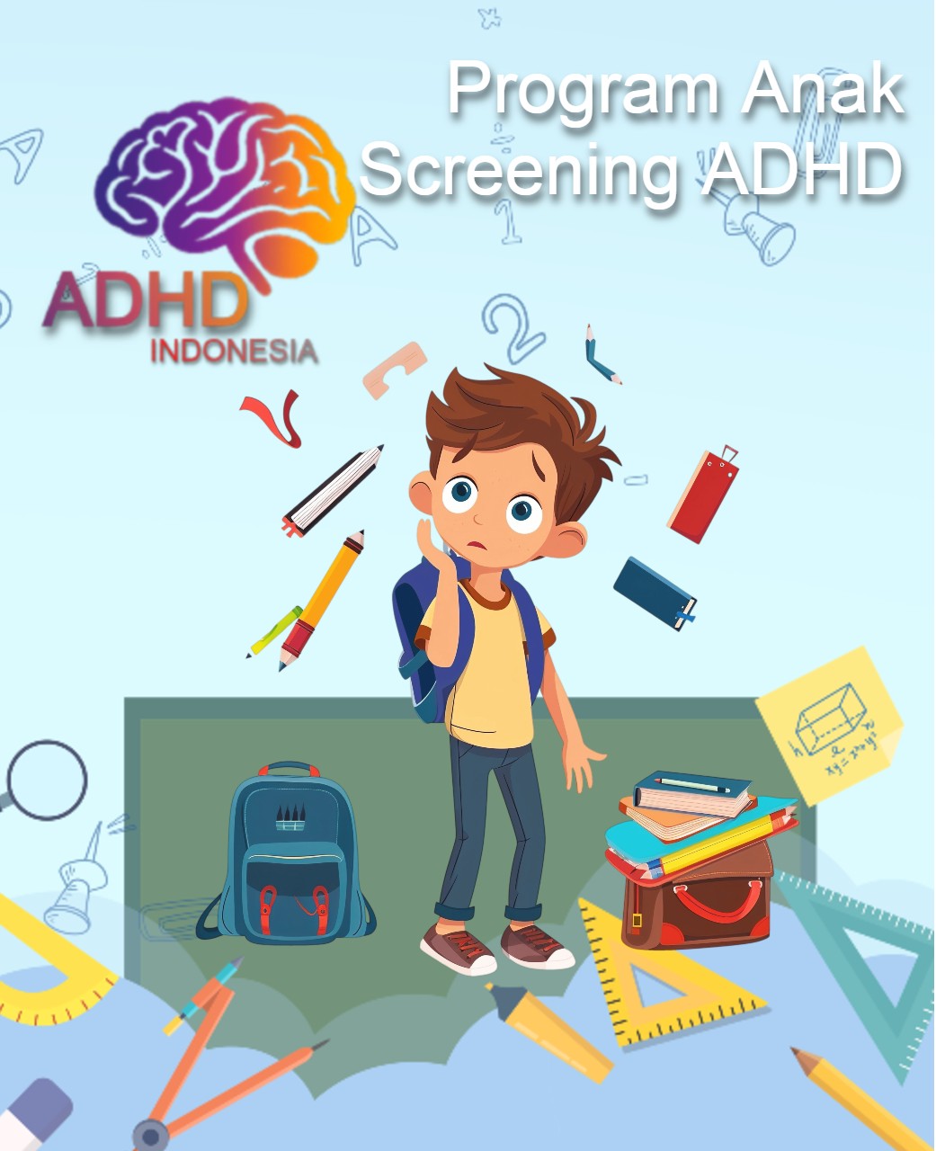 Program ADHD Indonesia Kabupaten Malinau Screening ADHD Non-Diagnostik
