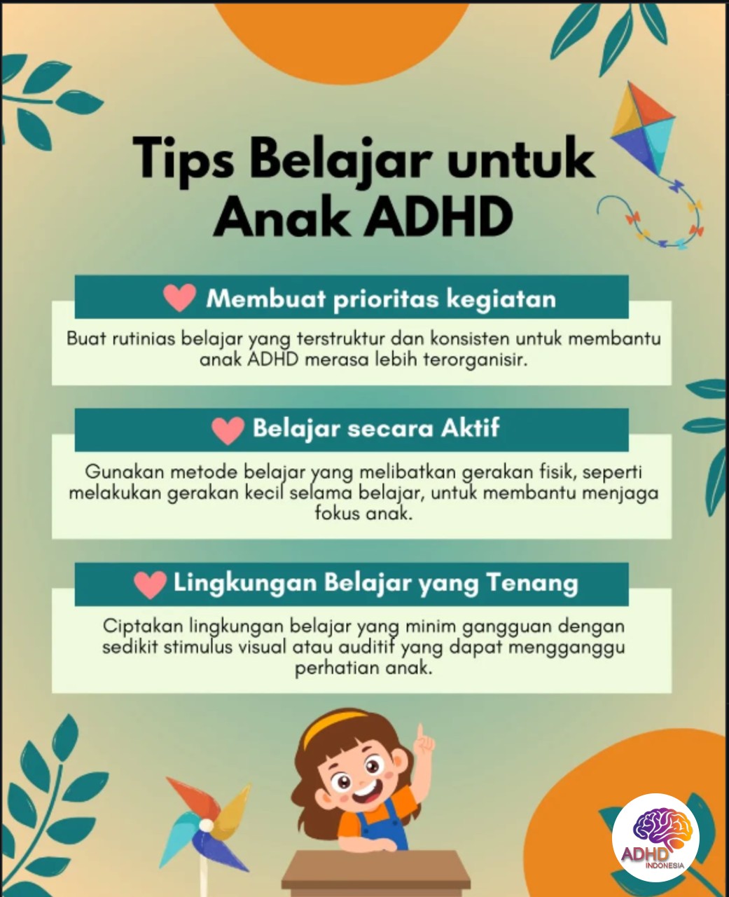 Strategi Belajar yang Cocok untuk Anak ADHD di Kabupaten Malinau